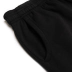 Just Like Hero HERO-5220, Unisex Wide Leg Sweatpants, Black