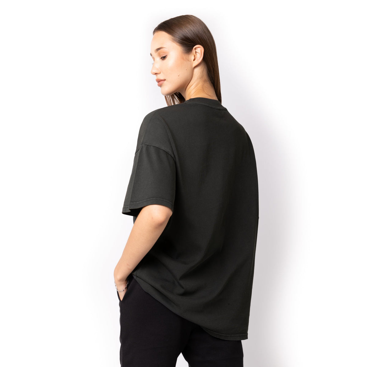 Just Like Hero HERO-300, Unisex Super Heavy Oversized Tee, Acid Black