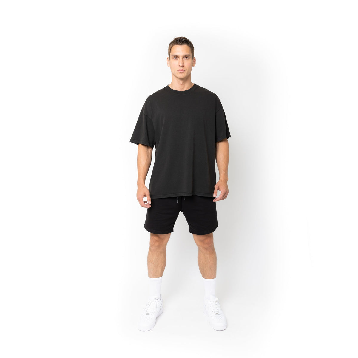Just Like Hero HERO-300, Unisex Super Heavy Oversized Tee, Acid Black