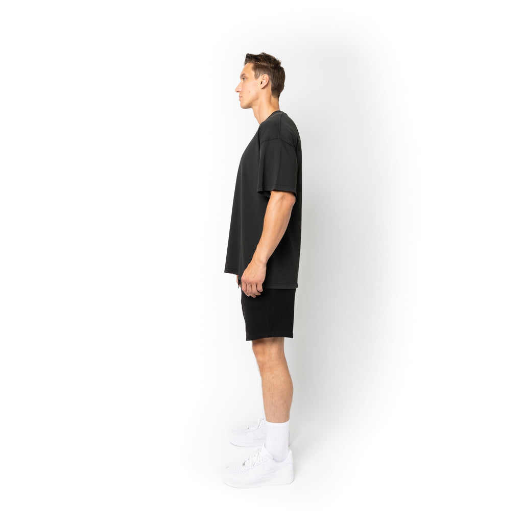 Just Like Hero HERO-300, Unisex Super Heavy Oversized Tee, Acid Black