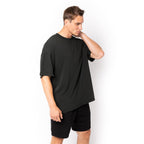 Just Like Hero HERO-300, Unisex Super Heavy Oversized Tee, Acid Black