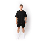 Just Like Hero HERO-6020, 7" Sweatshorts, Black