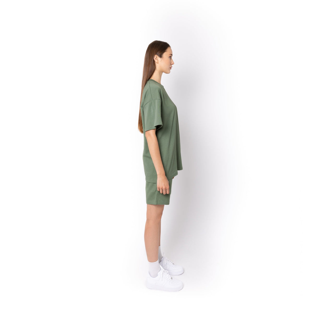 Just Like Hero HERO-300, Unisex Super Heavy Oversized Tee, Dusty Green