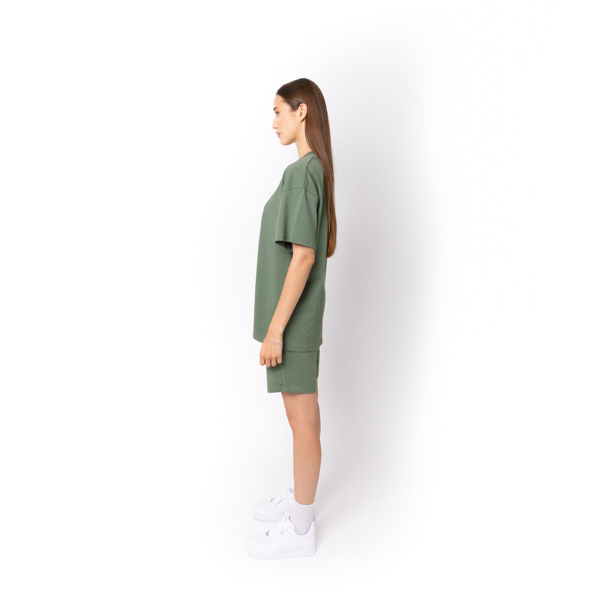 Just Like Hero HERO-300, Unisex Super Heavy Oversized Tee, Dusty Green
