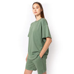 Just Like Hero HERO-300, Unisex Super Heavy Oversized Tee, Dusty Green