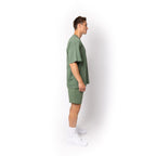 Just Like Hero HERO-300, Unisex Super Heavy Oversized Tee, Dusty Green