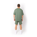 Just Like Hero HERO-300, Unisex Super Heavy Oversized Tee, Dusty Green