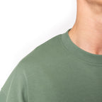 Just Like Hero HERO-300, Unisex Super Heavy Oversized Tee, Dusty Green