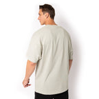 Just Like Hero HERO-300, Unisex Super Heavy Oversized Tee, Icy Rock