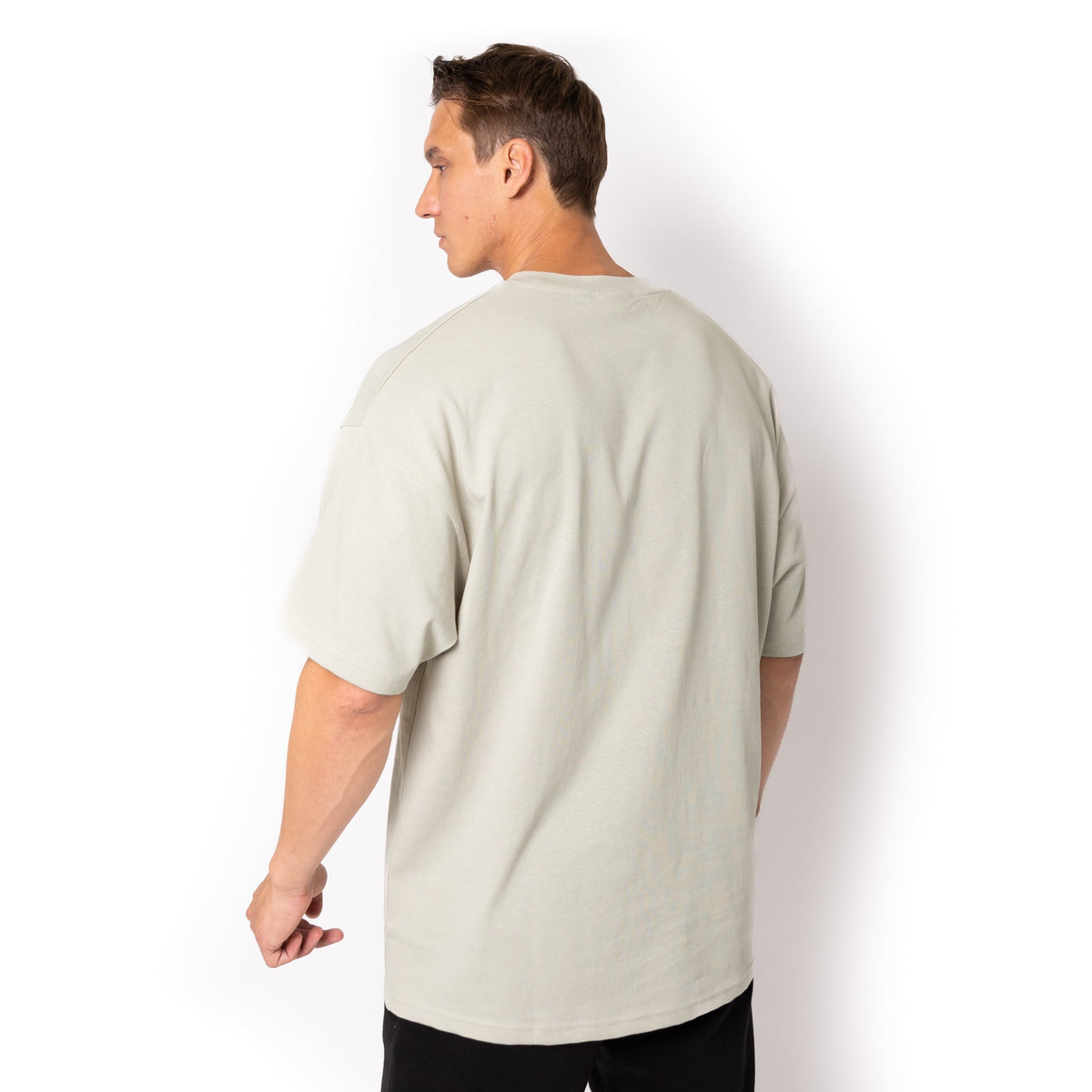 Just Like Hero HERO-300, Unisex Super Heavy Oversized Tee, Icy Rock