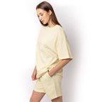 Just Like Hero HERO-300, Unisex Super Heavy Oversized Tee, Ivory