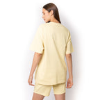 Just Like Hero HERO-300, Unisex Super Heavy Oversized Tee, Ivory