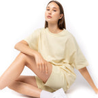 Just Like Hero HERO-300, Unisex Super Heavy Oversized Tee, Ivory