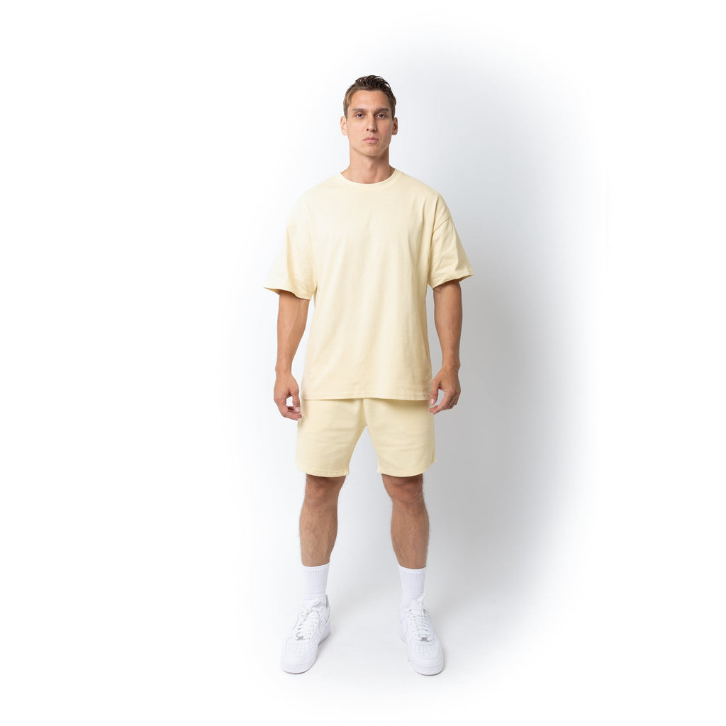 Just Like Hero HERO-6020, 7" Sweatshorts, Ivory