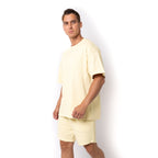 Just Like Hero HERO-300, Unisex Super Heavy Oversized Tee, Ivory