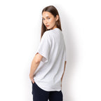 Just Like Hero HERO-300, Unisex Super Heavy Oversized Tee, White