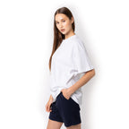 Just Like Hero HERO-6020, 7" Sweatshorts, Navy Blue