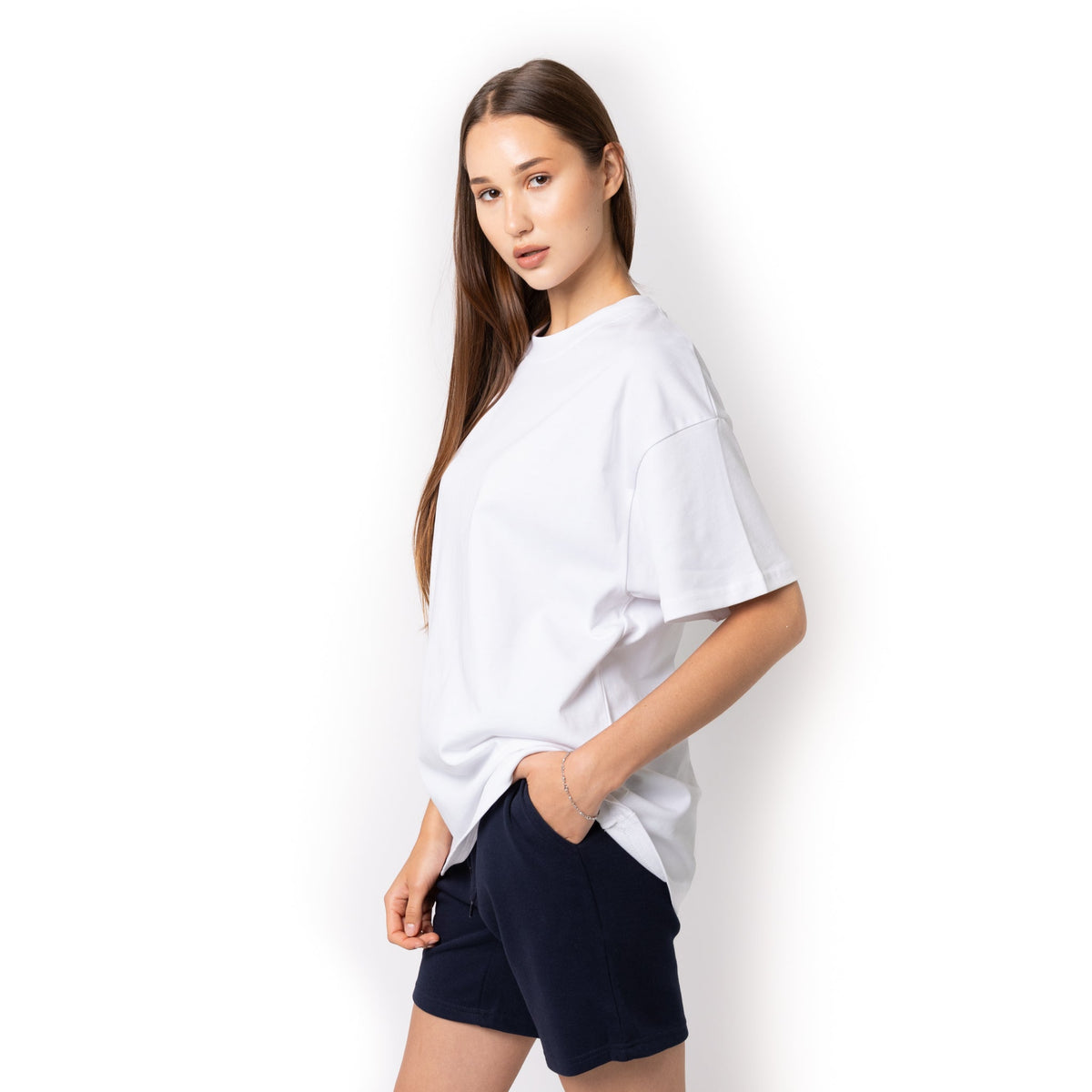 Just Like Hero HERO-6020, 7" Sweatshorts, Navy Blue