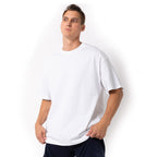 Just Like Hero HERO-300, Unisex Super Heavy Oversized Tee, White