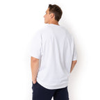 Just Like Hero HERO-300, Unisex Super Heavy Oversized Tee, White