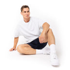 Just Like Hero HERO-6020, 7" Sweatshorts, Navy Blue