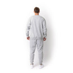 Just Like Hero HERO-1020, Unisex Blank Crewneck Sweatshirt, Ash Heather