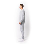 Just Like Hero HERO-1020, Unisex Blank Crewneck Sweatshirt, Ash Heather