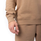 Just Like Hero HERO-1020, Unisex Blank Crewneck Sweatshirt, Clay