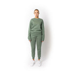 Just Like Hero HERO-1020, Unisex Blank Crewneck Sweatshirt, Dusty Green