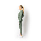Just Like Hero HERO-1020, Unisex Blank Crewneck Sweatshirt, Dusty Green