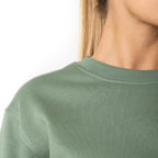 Just Like Hero HERO-1020, Unisex Blank Crewneck Sweatshirt, Dusty Green