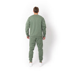 Just Like Hero HERO-1020, Unisex Blank Crewneck Sweatshirt, Dusty Green