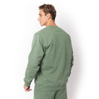 Just Like Hero HERO-1020, Unisex Blank Crewneck Sweatshirt, Dusty Green