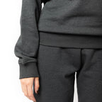 Just Like Hero HERO-1020, Unisex Blank Crewneck Sweatshirt, Dark Heather