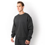 Just Like Hero HERO-1020, Unisex Blank Crewneck Sweatshirt, Dark Heather