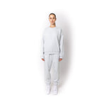 Just Like Hero HERO-1050, Max Unisex Blank Crewneck Sweatshirt, Ash Heather