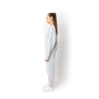 Just Like Hero HERO-1050, Max Unisex Blank Crewneck Sweatshirt, Ash Heather