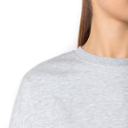 Just Like Hero HERO-1050, Max Unisex Blank Crewneck Sweatshirt, Ash Heather