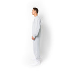 Just Like Hero HERO-1050, Max Unisex Blank Crewneck Sweatshirt, Ash Heather