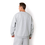 Just Like Hero HERO-1050, Max Unisex Blank Crewneck Sweatshirt, Ash Heather