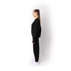 Just Like Hero HERO-1050, Max Unisex Blank Crewneck Sweatshirt, Black