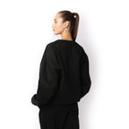 Just Like Hero HERO-1050, Max Unisex Blank Crewneck Sweatshirt, Black