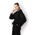 Just Like Hero HERO-1050, Max Unisex Blank Crewneck Sweatshirt, Black