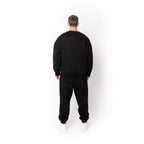 Just Like Hero HERO-1050, Max Unisex Blank Crewneck Sweatshirt, Black