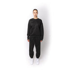 Just Like Hero HERO-1050, Max Unisex Blank Crewneck Sweatshirt, Off Black