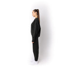 Just Like Hero HERO-1050, Max Unisex Blank Crewneck Sweatshirt, Off Black
