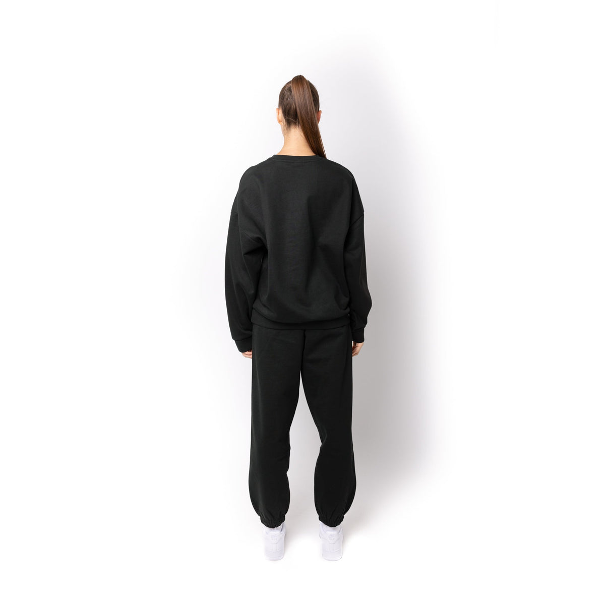 Just Like Hero HERO-1050, Max Unisex Blank Crewneck Sweatshirt, Off Black