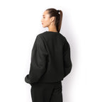 Just Like Hero HERO-1050, Max Unisex Blank Crewneck Sweatshirt, Off Black