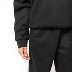 Just Like Hero HERO-1050, Max Unisex Blank Crewneck Sweatshirt, Off Black