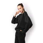 Just Like Hero HERO-1050, Max Unisex Blank Crewneck Sweatshirt, Off Black